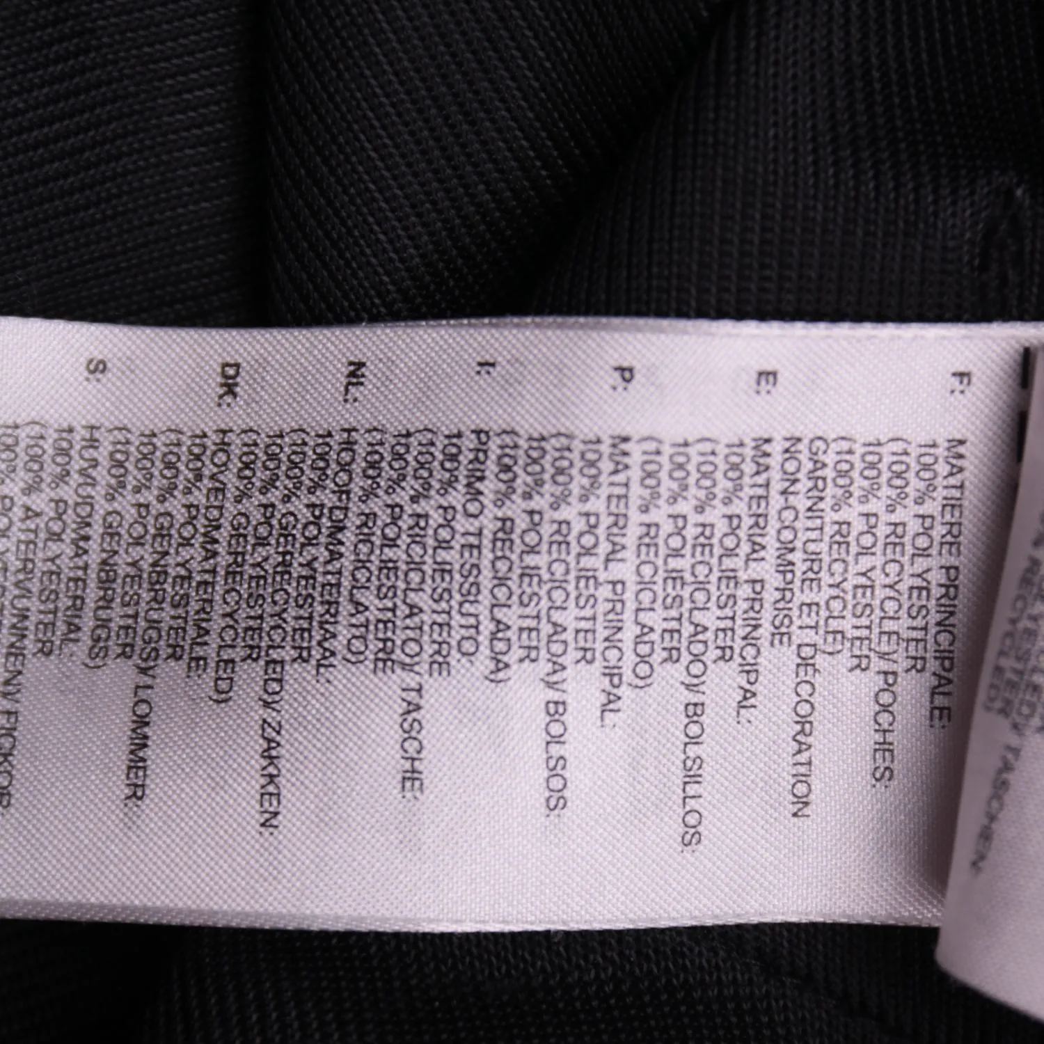 Чёрные спортивные брюки adidas прямого кроя, размер 46 (S)