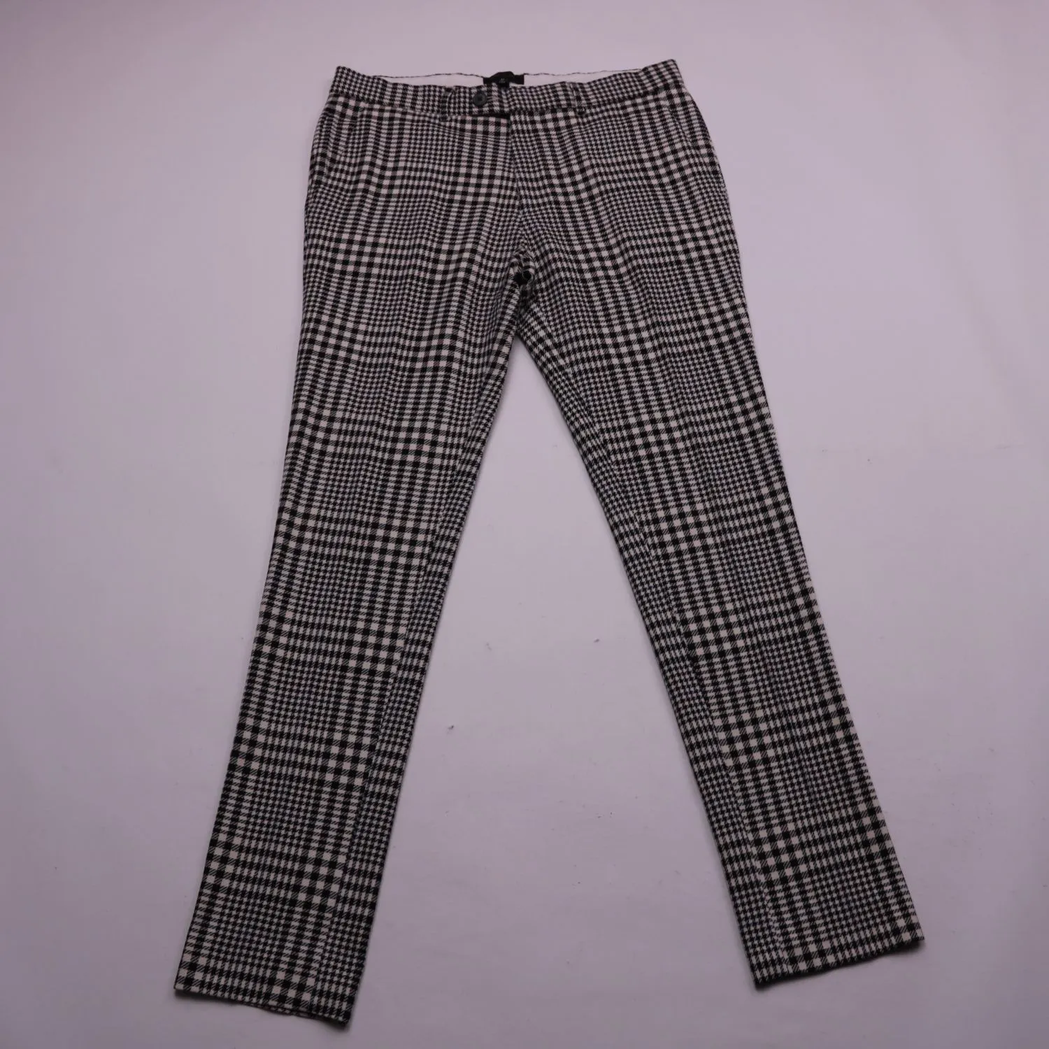 Женские брюки River Island в чёрно-белую клетку, размер 48 (L)
